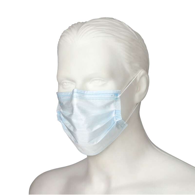 Медична маска, одноразова, тип ІІ R (Р), на резинках, нестерильна, ZARYS